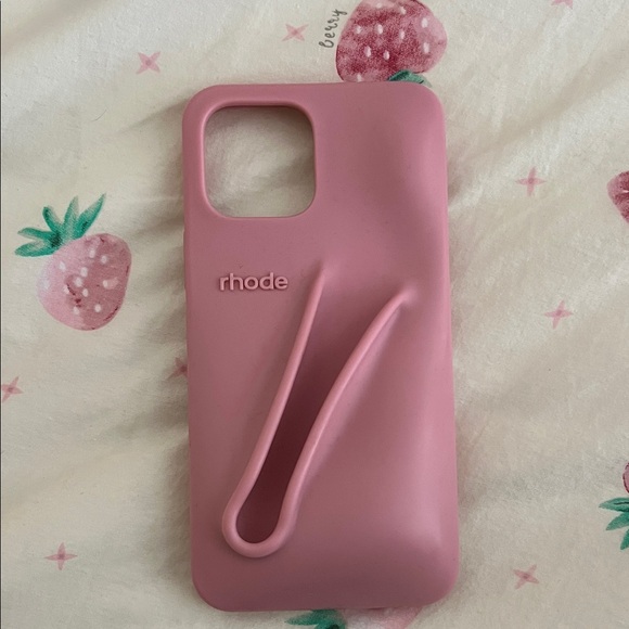 RHODE Ribbon Pink iPhone 13 Pro Max Phone Case - Picture 1 of 2